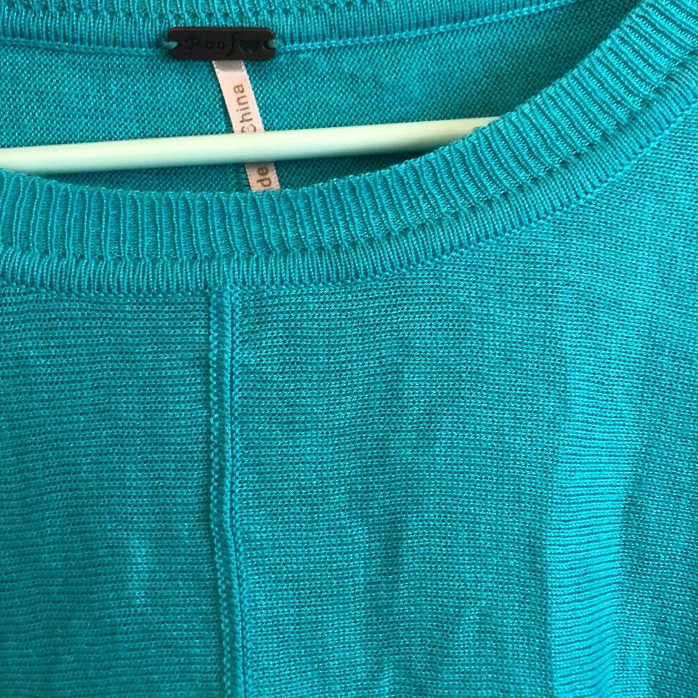Turquoise Sweater